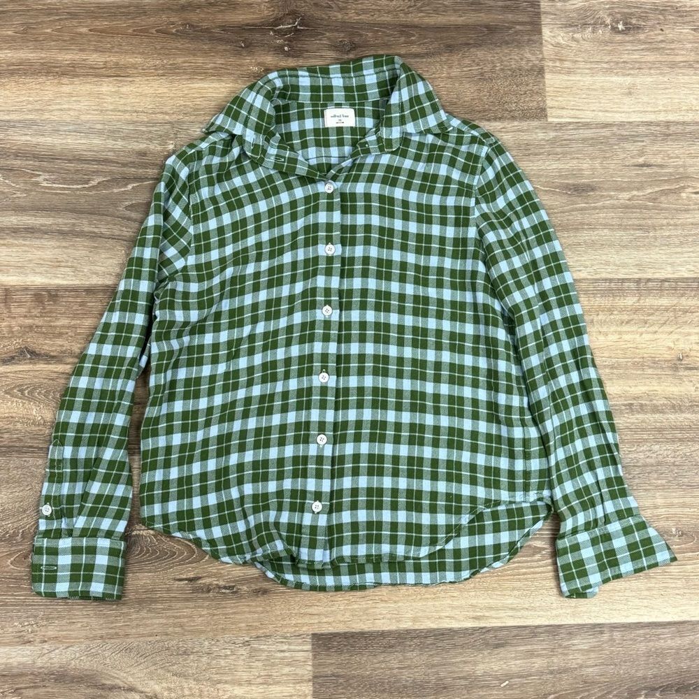 Aritzia Wilfred Free Plaid Button Up Shirt Women’s XXS